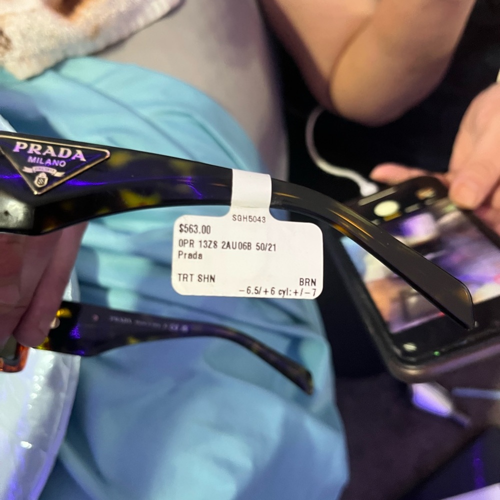 Prada Brown Tortoiseshell Sunglasses - Picture 2 of 2